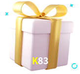 Receba seus bônus de boas-vindas no K83